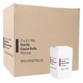 Oasis Sterile Stretch Gauze Rolls, 3 in. x 2.1 Yards, 96PK 493STRLCS